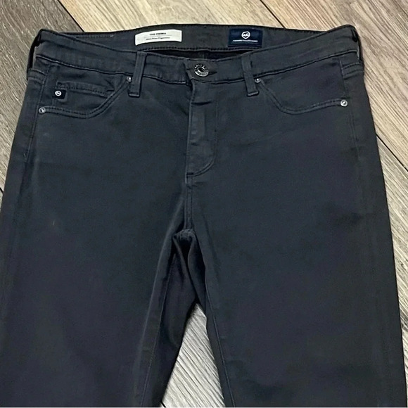 AG Adriano Goldschmied Womens Size 26R Gray Prima Mid Rise Cigarette Jeans Pants - Picture 8 of 9